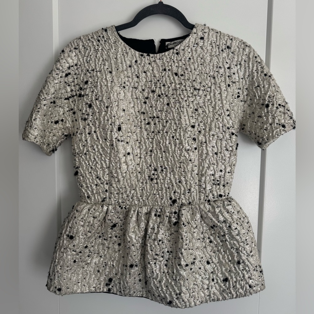 Balenciaga Peplum Top